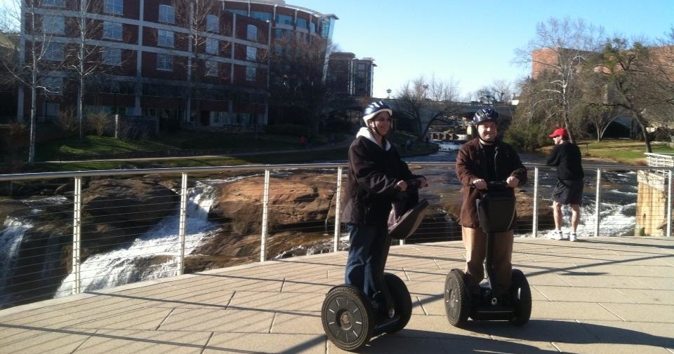 2 Hour Historic West End & Falls Park Segway Tour