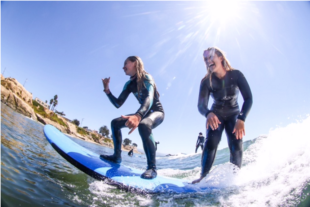 Private Surf Lessons at Cowell Beach, Santa Cruz - Santa Cruz