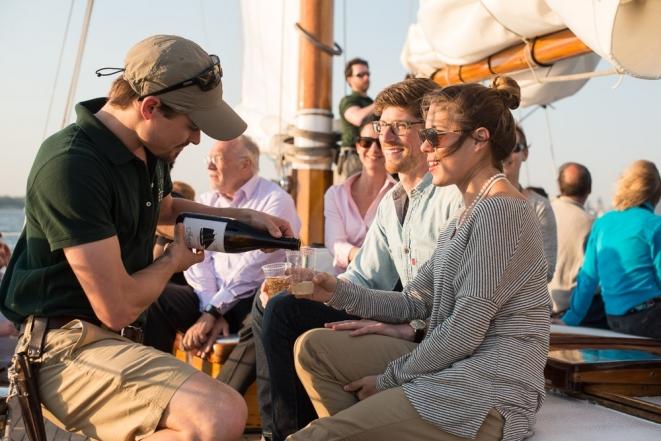 Valentine's Day Champagne Sunset Sail Aboard Schooner America 2.0