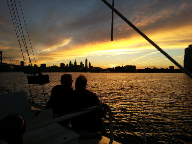 Sunset Sail on Summer Wind